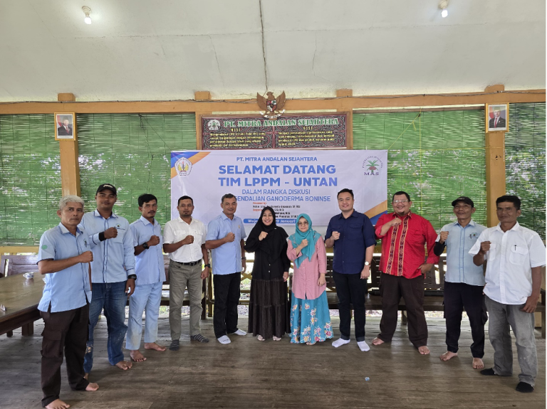 Tim Peneliti LPPM Untan Jajaki Kerja Sama Strategis dengan PT MAS dalam Pengembangan Obat Antifungi